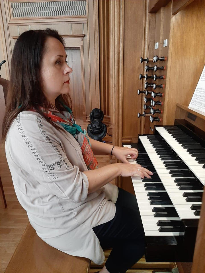 Наталья Летюк приступила к репетициям в Органном зале «Пензаконцерта» Наталья Летюк приступила к репетициям в Органном зале «Пензаконцерта»